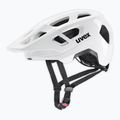 Kinder-Fahrradhelm UVEX React Jr white matt