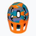 Kinder-Fahrradhelm UVEX React Jr papaya camo matt 6