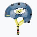 Kinderhelm UVEX Kid 3 Stein blau pow 3