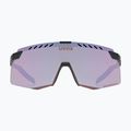UVEX Pace Stage Small CV Sonnenbrille schwarz matt/rosa versilbert 2