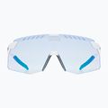 UVEX Pace Stage Small V weiß matt/verspiegelt blau Sonnenbrille 2