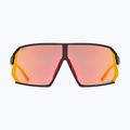 UVEX Sportstyle 237 CV schwarz matt/rot verspiegelte Sonnenbrille 2