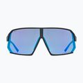 UVEX Sportstyle 237 CV schwarz matt/verspiegelt blau Sonnenbrille 2