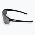 UVEX Axos Set schwarz matt/verspiegelt silber/klar Sonnenbrille 5