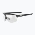 UVEX Axos Set schwarz matt/verspiegelt silber/klar Sonnenbrille 2