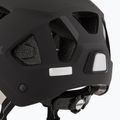 Fahrradhelm UVEX Stride Visor schwarz matt/litemirror silber 7