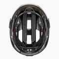 Fahrradhelm UVEX Stride Visor schwarz matt/litemirror silber 7