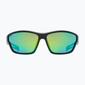 Sonnenbrille UVEX Sportstyle 806 black matte/mirror green 3