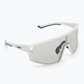 Sonnenbrille Uvex Skyryse V white matt/litemirror silver