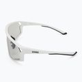 Sonnenbrille Uvex Skyryse V white matt/litemirror silver 4