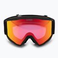 Skibrille UVEX Blast CV black matt/mirror red 2