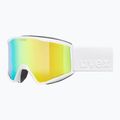 Skibrille UVEX Blast FM S2 white matt/mirror green