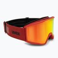 Skibrille UVEX Blast FM red matt/mirror red