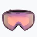 Skibrille UVEX Blast FM plum matt/mirror purple 2