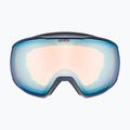 Skibrille UVEX Victorious FM dust blue matt/mirror sapphire 6