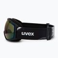 Skibrille UVEX Victorious FM black matt/mirror blue 4