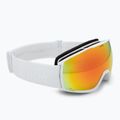 Skibrille UVEX Victorious S FM white matt/mirror orange