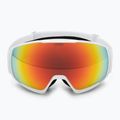 Skibrille UVEX Victorious S FM white matt/mirror orange 2