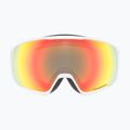 Skibrille UVEX Victorious S FM white matt/mirror orange 6