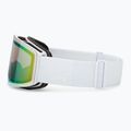 Skibrille UVEX Provoqe V white matt/vario green mirror 4