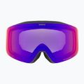 Kinder-Skibrille UVEX Pwdr FM black matt/mirror ruby/green/clear 2