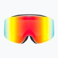 Kinderskibrille UVEX Pwdr FM white matt/mirror rainbow/green/clear 2