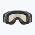 Skibrille UVEX Gravity FM rhino matt/mirror ice/green/clear 3