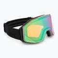 Skibrille UVEX Gravity FM oxide matte green/mirror opal/orange/clear