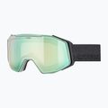 Skibrille UVEX Gravity FM oxide matte green/mirror opal/orange/clear