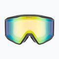 Skibrille Uvex Blast V black matt/vario green mirror 6