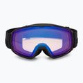Skibrille UVEX Victorious S V black matt/vario blue mirror 2