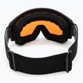 Skibrille UVEX Athletic LGL black matt/orange/clear 3