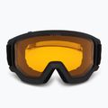 Skibrille UVEX Athletic LGL black matt/yellow/clear 2