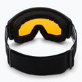 Skibrille UVEX Athletic LGL black matt/yellow/clear 3