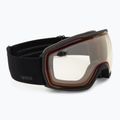 Skibrille UVEX Victorious Pro V black matt/vario red mirror