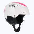 Skihelm UVEX Resolution SL white/pink