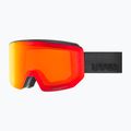 Skibrille Uvex Lace Attract FM black matt/mirror red 7