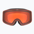 Kinder-Skibrille UVEX Pwdr LG Jr black matt/orange/clear 2