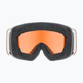 Kinderskibrille UVEX Pwdr LG Jr white matt/orange/clear 2