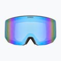 Skibrille Uvex Lace Attract FM black matt/mirror blue 7