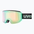 Skibrille Uvex Lace Attract FM black matt/mirror opal 7