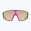 Sonnenbrille Uvex Skyryse burgundy matt/mirror rose 2