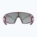 Sonnenbrille Uvex Skyryse burgundy matt/mirror rose 3