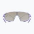 Sonnenbrille Uvex Skyryse clear purple/mirror lavender 3