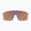 Sonnenbrille Uvex Dyrt clear purple/mirror red 2