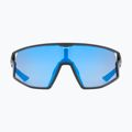 Sonnenbrille Uvex Skyryse black matt/mirror blue 2