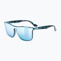Sonnenbrille UVEX Heyday blue havanna/mirror ice blue