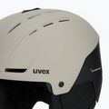 Skihelm UVEX Stance warm grey/black matt 7