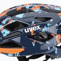 Fahrradhelm Kinder UVEX Air Wing 2 papaya/bubble blue 7
