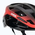 Fahrradhelm UVEX I-Volute black/red matte 7